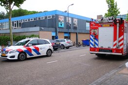 Brand in bedrijfspand aan Rebelstraat