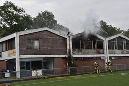 Brand bij hockeyclub Xenios