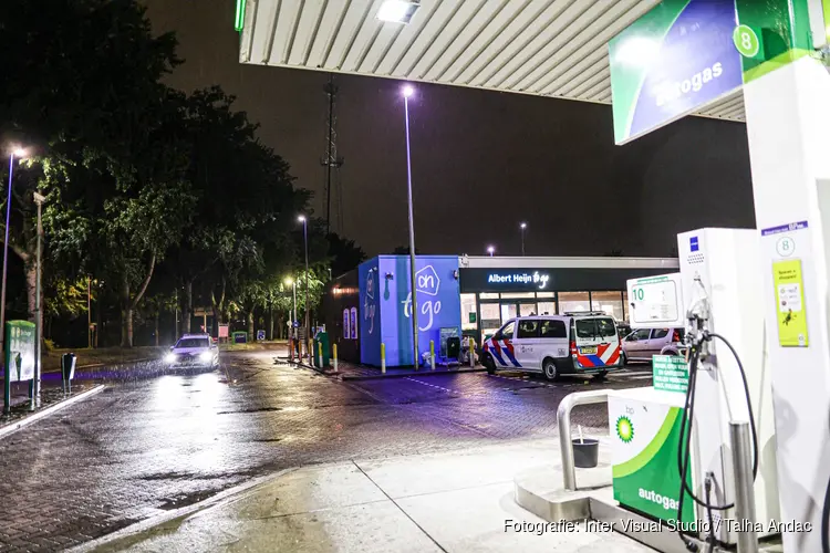Tankstation overvallen aan de Nieuwe Hemweg