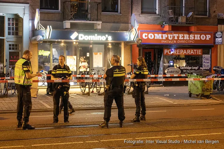 Explosie bij computerzaak aan Ceintuurbaan