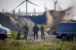 Explosief tot ontploffing gebracht langs de Ruigoordweg in Amsterdam