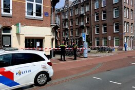 Meerdere aanhoudingen na valpartij uit appartement in Amsterdam