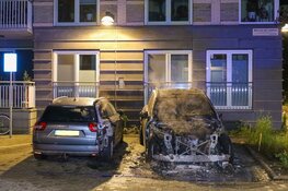 Auto in brand in Diemen