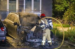 Auto in brand in Diemen