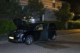 Auto in beslag genomen na brand
