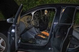 Auto in beslag genomen na brand