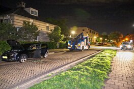 Auto in beslag genomen na brand