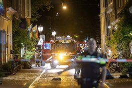 Zware explosie in Herenstraat
