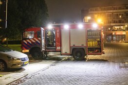 Schade aan woning na brand aan de Van Markenplantsoen in Diemen