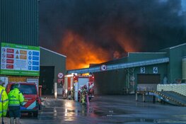 Grote brand in Westelijk Havengebied