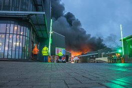 Grote brand in Westelijk Havengebied