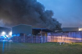 Grote brand in Westelijk Havengebied