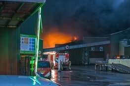 Grote brand in Westelijk Havengebied
