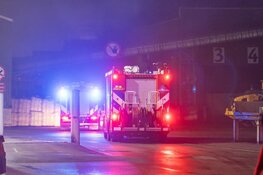 Grote brand in Westelijk Havengebied