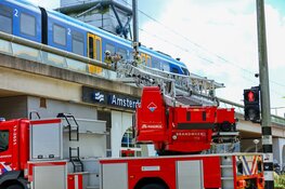 Ongeval op station Lelylaan in Amsterdam