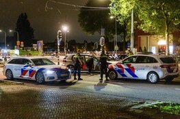 Achtervolging eindigt op trambaan in Amsterdam