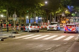 Achtervolging eindigt op trambaan in Amsterdam