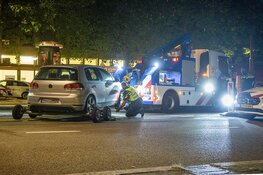 Achtervolging eindigt op trambaan in Amsterdam