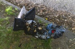 Brand op voormalig marine-terrein aan de Kattenburgerstraat