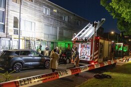 Woningbrand na explosie aan de Rosa Luxemburgstraat