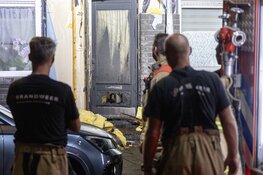 Woningbrand na explosie aan de Rosa Luxemburgstraat