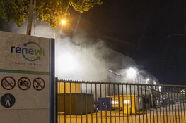 Grote brand bij afvalverwerker Renewi