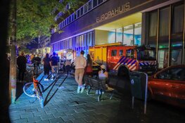 Brand in keuken van Europahuis