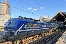 Brandweer controleert trein met gevaarlijke stoffen