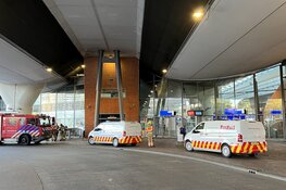 Brandweer controleert trein met gevaarlijke stoffen