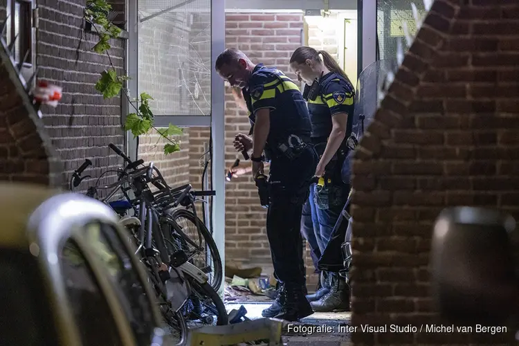 Weer explosie in Amsterdam, nu in portiek Haspelsstraat
