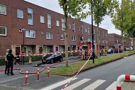 Brand bij woning in Zuidoost waar maandag explosief afging