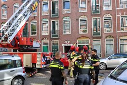 Brand in appartement aan Jacob van Lennepstraat
