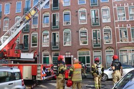 Brand in appartement aan Jacob van Lennepstraat