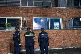 Actie met gooien brandend voorwerp mislukt