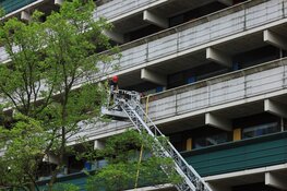 Brand in flat Loenermark in Amsterdam