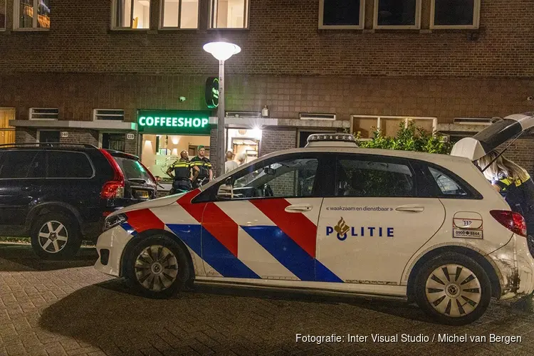 Overval op coffeeshop Happy Days