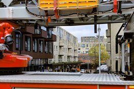 Evacuatie bij brand in appartementencomplex Bijlmerplein