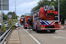 Evacuatie bij brand in appartementencomplex Bijlmerplein