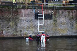 Dode aangetroffen in gracht Amsterdam