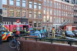 Dode aangetroffen in gracht Amsterdam