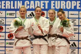 Twee keer zilver voor Amsterdamse judoka`s op Europacup -18 Berlijn