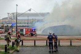 Veel rookontwikkeling bij brand in Zuidoost