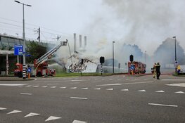 Veel rookontwikkeling bij brand in Zuidoost