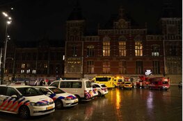 Gewonde bij ongeval op station Amsterdam Centraal