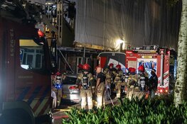 Grote woningbrand aan de Twee Koningskinderenstraat in Amsterdam