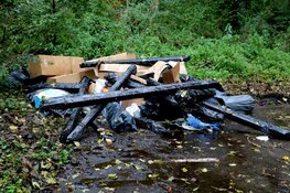 Afgedankte goederen voor hennepplantage aangetroffen in Amsterdamse Bos