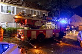 Brand na steekincident in woning