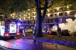 Auto uitgebrand in Amsterdam-Osdorp
