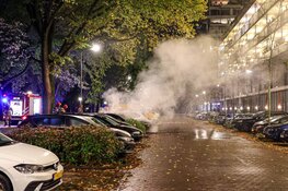Auto uitgebrand in Amsterdam-Osdorp