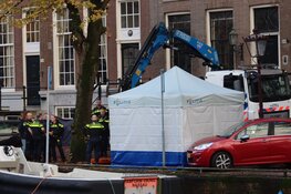 Lichaam gevonden in het water aan de Keizersgracht